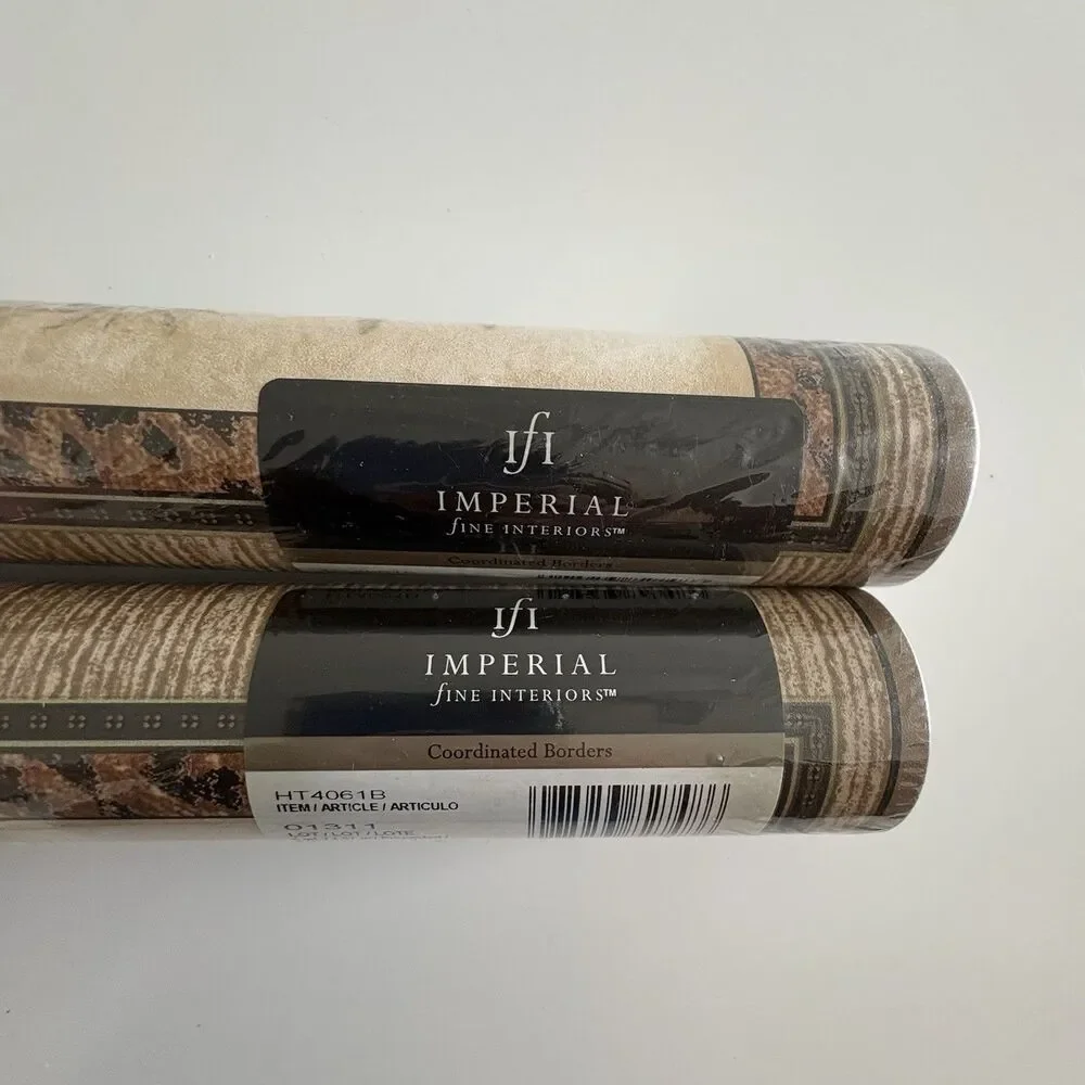 Wallpaper Border Imperial Fine Interiors Palm Tree 10 Yards #0123116 Prepasted